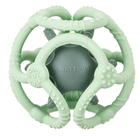 Прорізувач-брязкальце Nattou 2 зелені кульки (5414673879064) - зображення 1