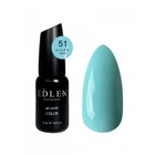 Гель-лак Edlen Color 9 мл 51, бирюзово-голубой