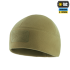 M-Tac шапка Watch Cap Elite фліс (320г/м2) з липучкою Tan M - зображення 5