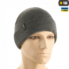 M-Tac шапка тонкая вязка 100% акрил Grey L/XL - изображение 3