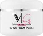 Гель камуфлирующий для наращивания - MG Nails UV Gel Cover Pink 5ml (982294-1272824-2)