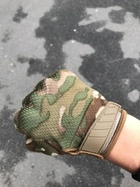 Тактические перчатки мультикам M|L|XL сенсорные - изображение 6