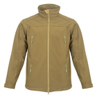 Куртка Vik-Tailor SoftShell с липучками для шевронов Coyote 56 - изображение 3