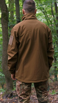 Куртка Vik-Tailor SoftShell с липучками для шевронов Coyote 56 - изображение 9