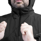 Куртка дощовик shell rain pentagon monlite m black - зображення 5