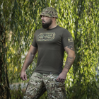 M-Tac футболка Logo Dark Olive XL - зображення 11