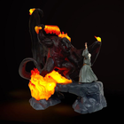 Lampka Paladone Lord Of The Rings Gandalf kontra Balrog 41 cm (5055964743673) - obraz 6