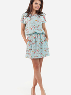 Плаття-футболка коротке літнє жіноче Awama A231 L-XL Голубе (5902360522831) - зображення 1