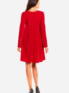 Sukienka krótka jesienna damska Awama A247 S-M Czerwona (5902360525801) - obraz 2