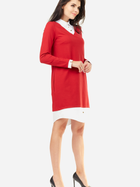 Sukienka krótka jesienna damska Infinite You M150 XL Czerwona (5902360520066) - obraz 3