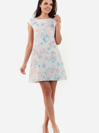 Sukienka trapezowa damska mini Awama A226 XL Biała (5902360522497) - obraz 1