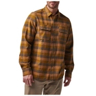 Сорочка тактична 5.11 Tactical Lester Long Sleeve Shirt M Brown Duck Plaid - зображення 3