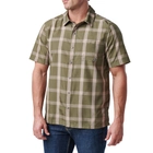 Рубашка тактическая 5.11 Tactical Nate Short Sleeve Shirt M Sage Green Plaid - изображение 3