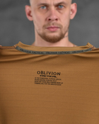 Тактична потоотводящая футболка oblivion tactical berserk олива XL - зображення 9