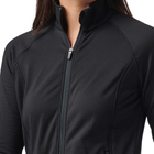 Куртка флісова жіноча 5.11 Tactical Women's Stratos Full Zip XS Black - зображення 5