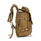 Рюкзак тактический AOKALI Outdoor A18 36-55L Sand - зображення 4