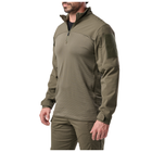 Рубашка тактическая 5.11 Tactical Cold Weather Rapid Ops Shirt L RANGER GREEN - изображение 3