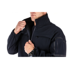 Куртка тактическая для штормовой погоды 5.11 Tactical Chameleon Softshell Jacket 2XL Dark Navy - изображение 12