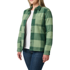 Куртка жіноча 5.11 Tactical Louise Shirt Jacket S Trekking Green Check - зображення 3