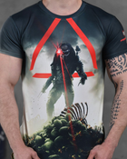 Тактическая потоотводящая футболка oblivion predator 0 S - изображение 8