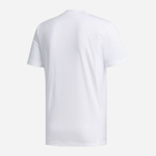 Футболка чоловіча Adidas M D2M Pl Tee FL0288 XXL Біла (4062057000453) - зображення 2