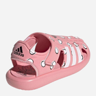 Дитячі босоніжки для дівчинки Adidas Water Sandal FY8959 34 Рожеві (4064036699474) - зображення 4