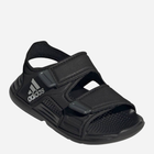 Sandały chłopięce piankowe Adidas Altaswim GV7796 25 Czarne (4065418596589) - obraz 2