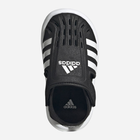 Дитячі босоніжки для хлопчика Adidas Water Sandal GW0391 22 Чорні (4065418347402) - зображення 4