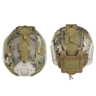 Защитный кавер на шлем FAST с противовесом (карманом для батареи) Мультикам - изображение 7