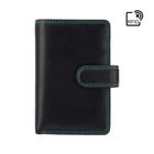 Чёрный женский кошелек Visconti RB51 BLK/RHUMBA Fiji с RFID