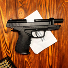Стартовий пістолет Beretta 92, Retay XPro Black + 20 патронів, Сигнальний пістолет під холостий патрон 9мм, Шумовий - зображення 5