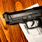 Стартовий пістолет Beretta 92, Retay XPro Black, Сигнальний пістолет під холостий патрон 9мм, Шумовий - зображення 10