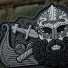 M-Tac нашивка Viking’s Drakkar Black/Grey - зображення 6