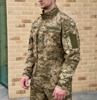 Военная тактическая форма Пиксель полевая уставная форма рип стоп ВСУ комплект одежда брюки и китель 62 - изображение 9