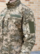 Военная тактическая форма Пиксель полевая уставная форма рип стоп ВСУ комплект одежда брюки и китель 50 - изображение 4