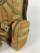 Рейдовий модульний рюкзак Ultimatum RT-213 Койот 55 літрів,Штурмовий похідний тактичний рюкзак - изображение 5