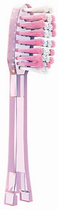  Насадки для електричної зубної щітки IONICKISS Medium Середньої жорсткості Рожева 2 шт (4969542146736) - зображення 1