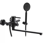 Смеситель для ванны WEZER EKO7A-01-BLACK черный