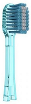Насадка до електричної зубної щітки IONICKISS Ultra soft Дуже м'яка широка Блакитна 2 шт (4969542146835) - зображення 1