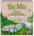 Таблетки для посудомийних машин BioMio 30 шт (7640168930820) - зображення 1