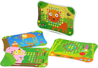 Mozaika Qinye Toys koralikowa z pojemnikiem 268 elementów 4 obrazki (5901271534469) - obraz 3
