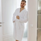 Халат SoundSleep 112956 S, M Бавовна Білий