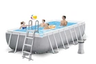 Бассейн каркасный Intex размер 400 х 200 х 122 см, (2 006 л/ч, лестница) насос-фильтр 26790 NP