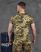 Тактическая мужская компрессионная футболка 2XL пиксель (86427) - изображение 4