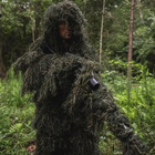 Маскировочный костюм Леший Кикимора,Ghost Arcturus Camo, военный с капюшоном для снайпера, разведчика, универсальный размер - изображение 3
