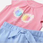 Дитячий літній костюм (боді + шорти) для новонароджених Cool Club CCG2403258-00 62 см Різнокольоровий (5903977345899) - зображення 3