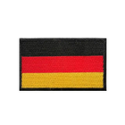 Шеврон SV в виде флага Германии 5*8 см (sv2673de) - изображение 1