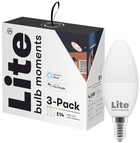 Zestaw żarówek LED Lite Bulb Moments Smart LED RGB E14 3 x 4.5 W (NSL911962) - obraz 1