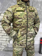Тактичний зимовий теплий військовий комплект Warewolf ( Куртка + Штани ), Камуфляж: Мультикам, Розмір: XXXXL - зображення 4