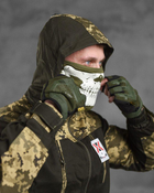Тактический военный костюм горка Fraktal ( Китель + Штаны ), Камуфляж: Пиксель, Размер: XL - изображение 4